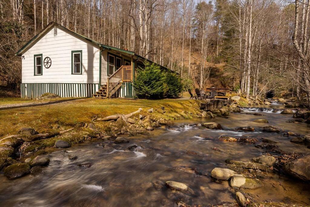 Creekside 1920'S Farmhouse Villa Bryson City Eksteriør billede